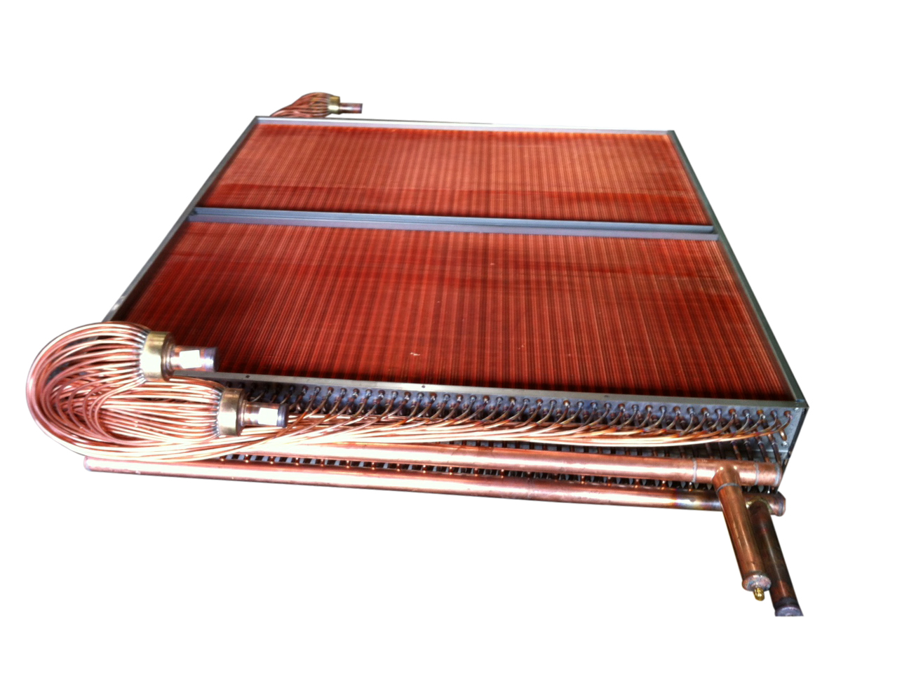 Copper Tube Copper Fin Condenser
