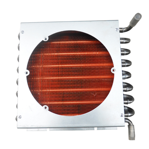 Stainless Tube Copper Fins Condenser